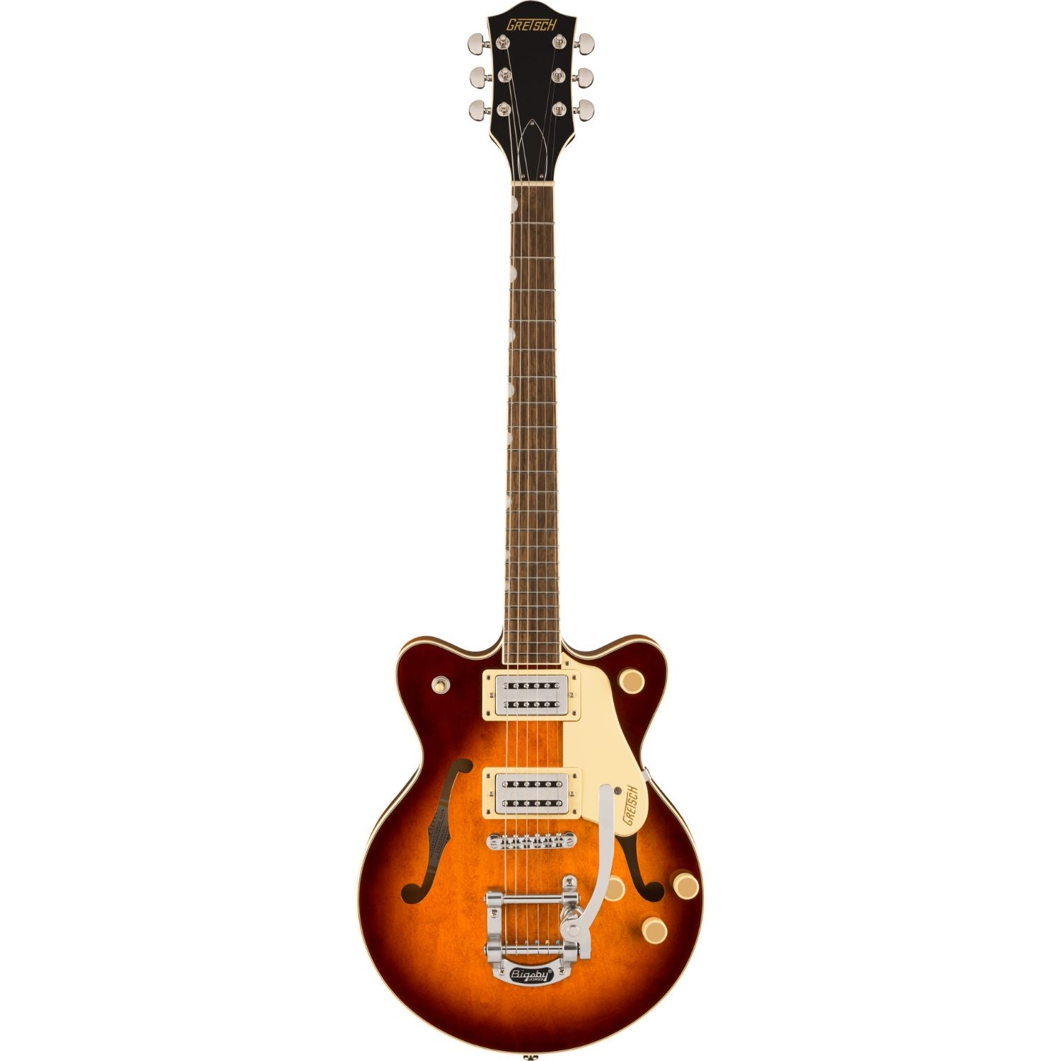Gretsch Electric Guitars Forge Glow Gretsch G2655T Streamline Center Block Junior Double Cut Electric Guitar with Bigsby