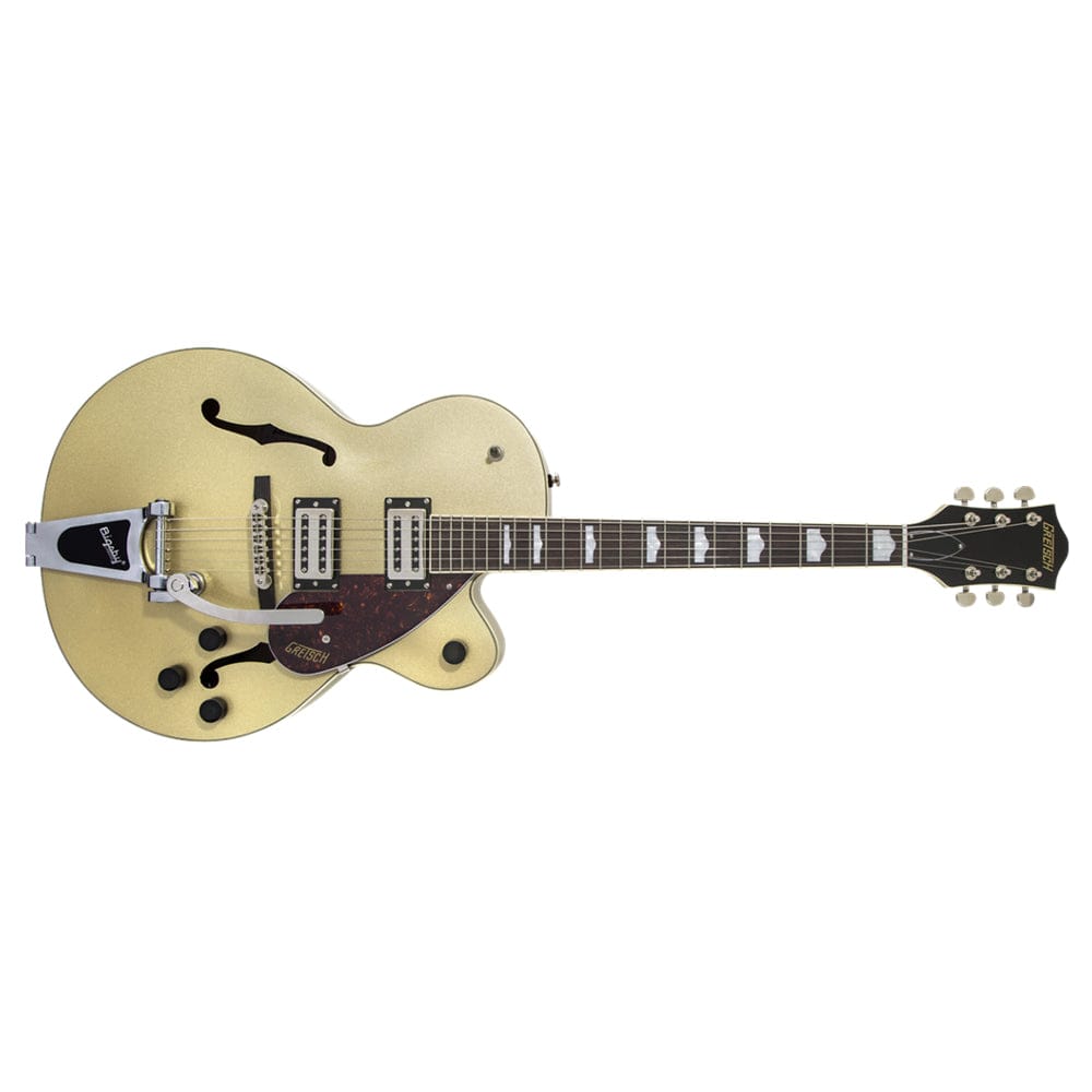 gretsch electric guitars gretsch g2420t streamliner hollow body with bigsby electric guitar #color_golddust