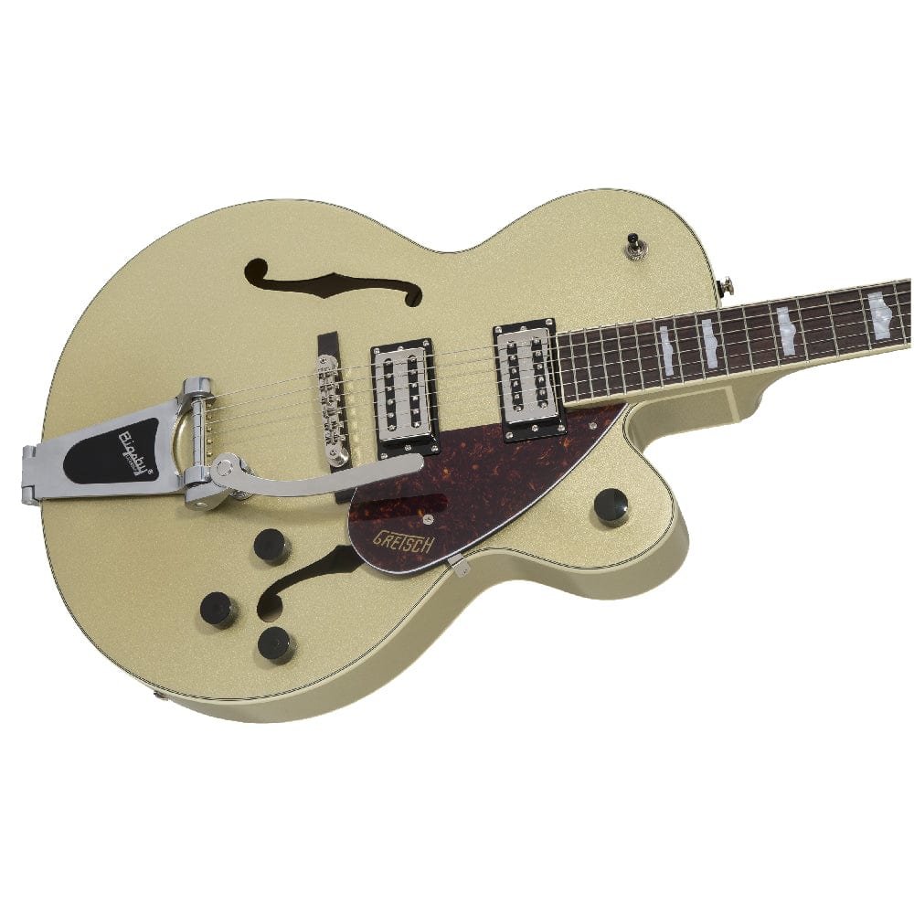 gretsch electric guitars gretsch g2420t streamliner hollow body with bigsby electric guitar #color_golddust