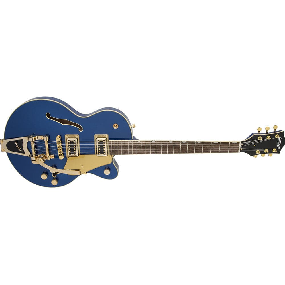 gretsch electric guitars gretsch g5655tg electromatic center block jr. 6-strings electric guitar #color_azure-metallic