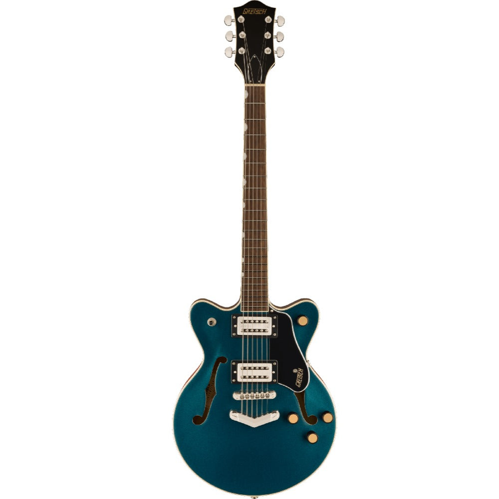 Gretsch Electric Guitars Midnight Sapphire Gretsch Streamliner Center Block JR Double-Cut with V-Stoptail 6 String Electric Guitar