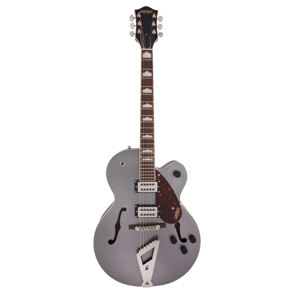 gretsch electric guitars phantom metallic gretsch g2420 streamliner hollow body 6 string electric guitar #color_phantom-metallic