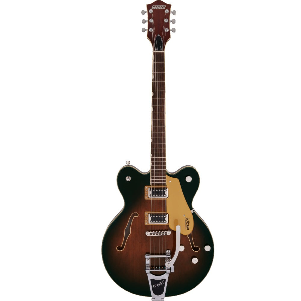 Gretsch Electric Guitars Single Barrel Burst Gretsch G5622T Electromatic Center Block Double-Cut with Bigsby 6 String Electric Guitar