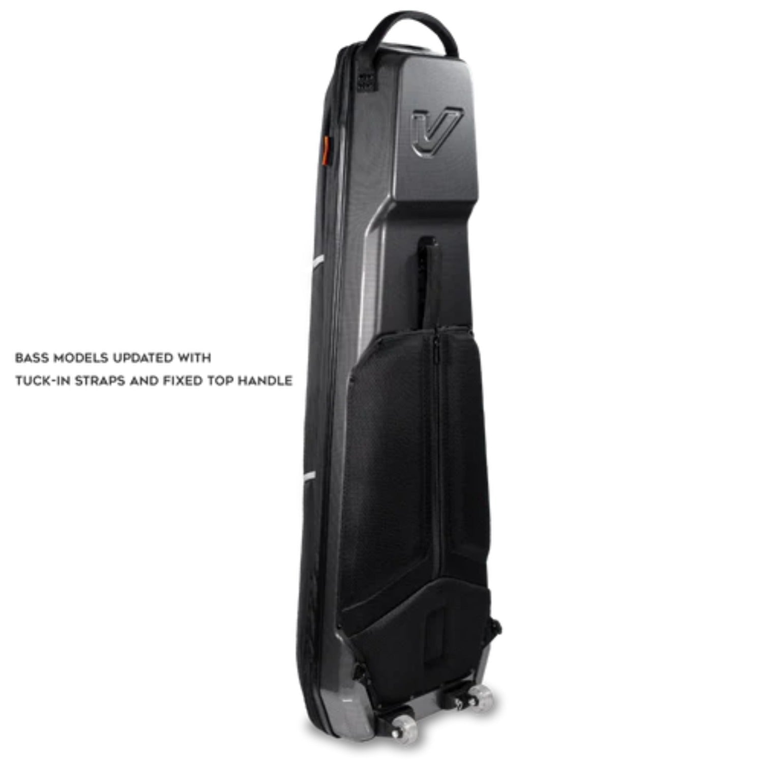 Gruv Gear Bass Guitar Gig Bags Black Gruv Gear KAPSULE-EB Polycarbonate Electric Bass Guitar Bag