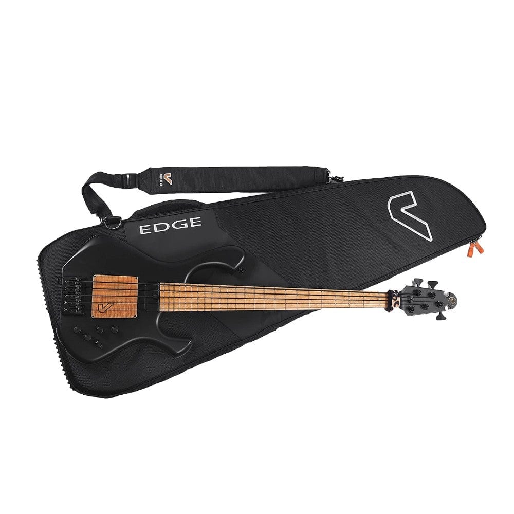 gruv gear bass guitar gig bags gruv gear edge-eb-blk gig blade edge electric bass guitar gigbag - black