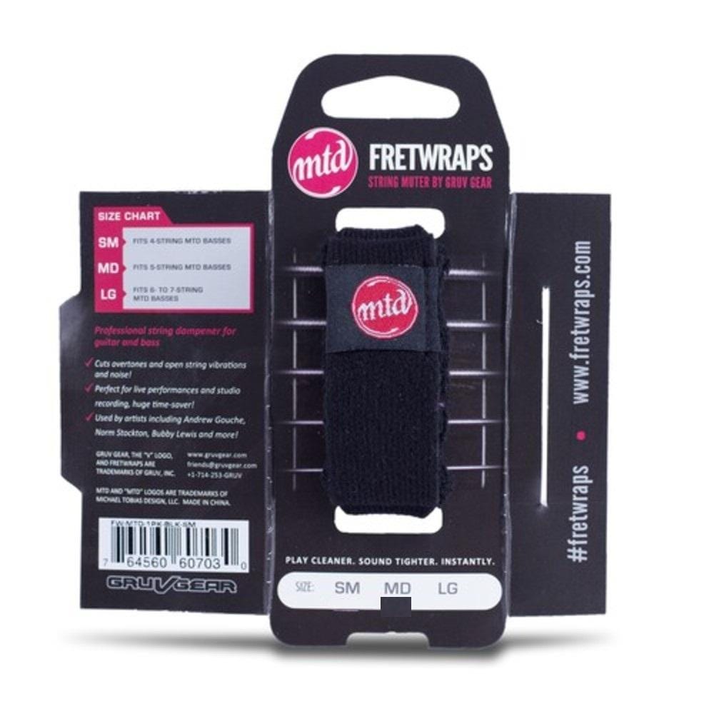 gruv gear dampeners and mutes mtd / medium / pack of 1 gruv gear gg-fw fret wraps string muter #color_mtd,size_medium,pack_pack-of-1