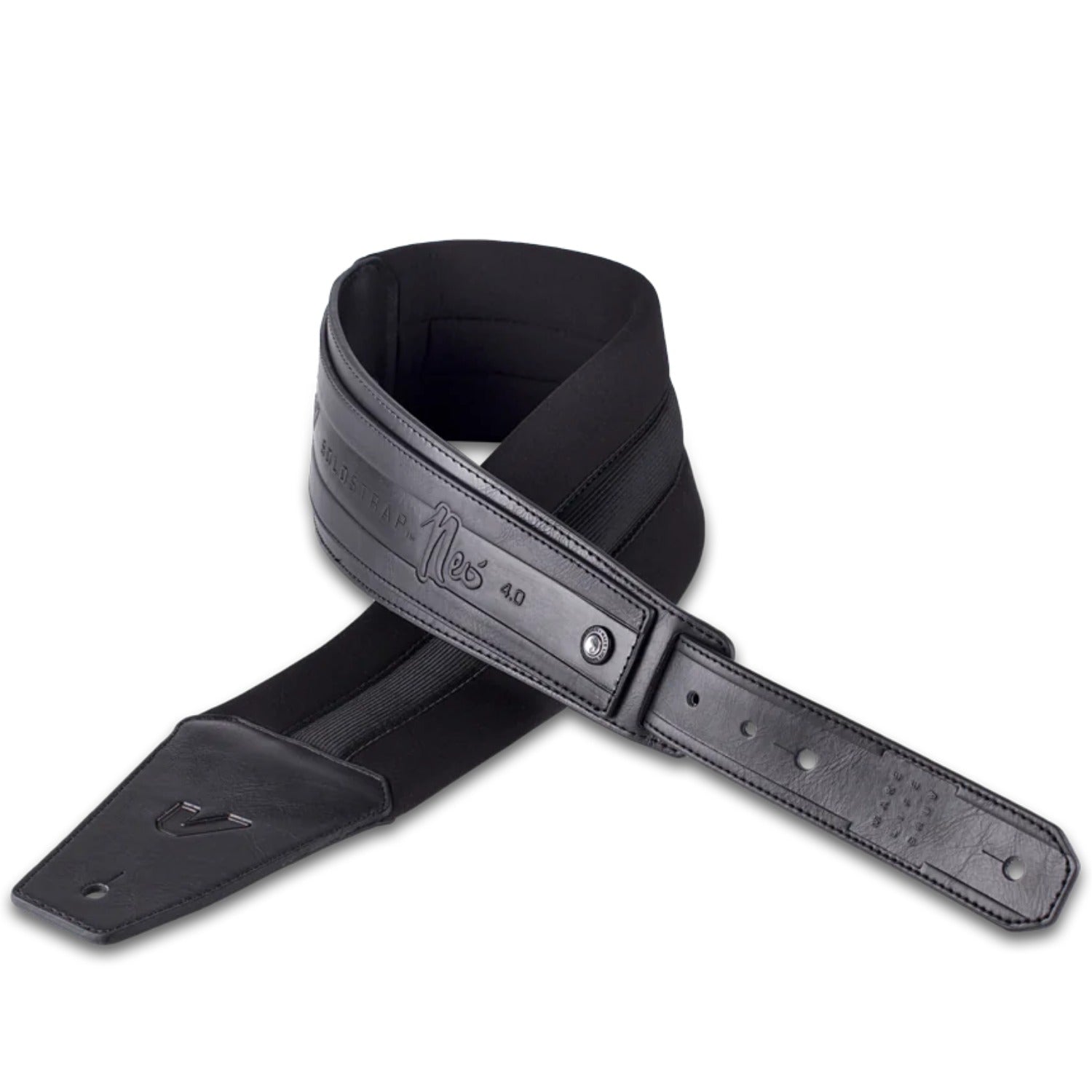Gruv Gear Guitar Straps Black / Large GruvGear SOLOSTRAP Neo 4" Wide Guitar Strap