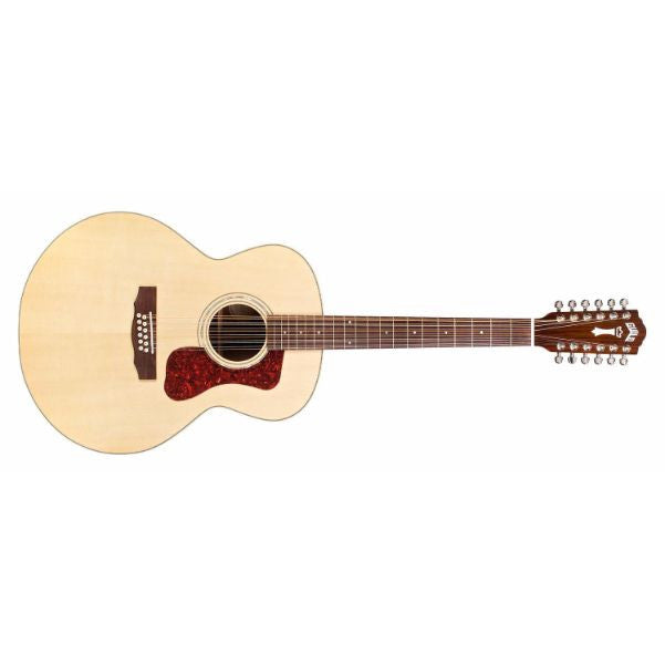 guild acoustic guitars westerly collection f-1512 jumbo 12-string acoustic guitar