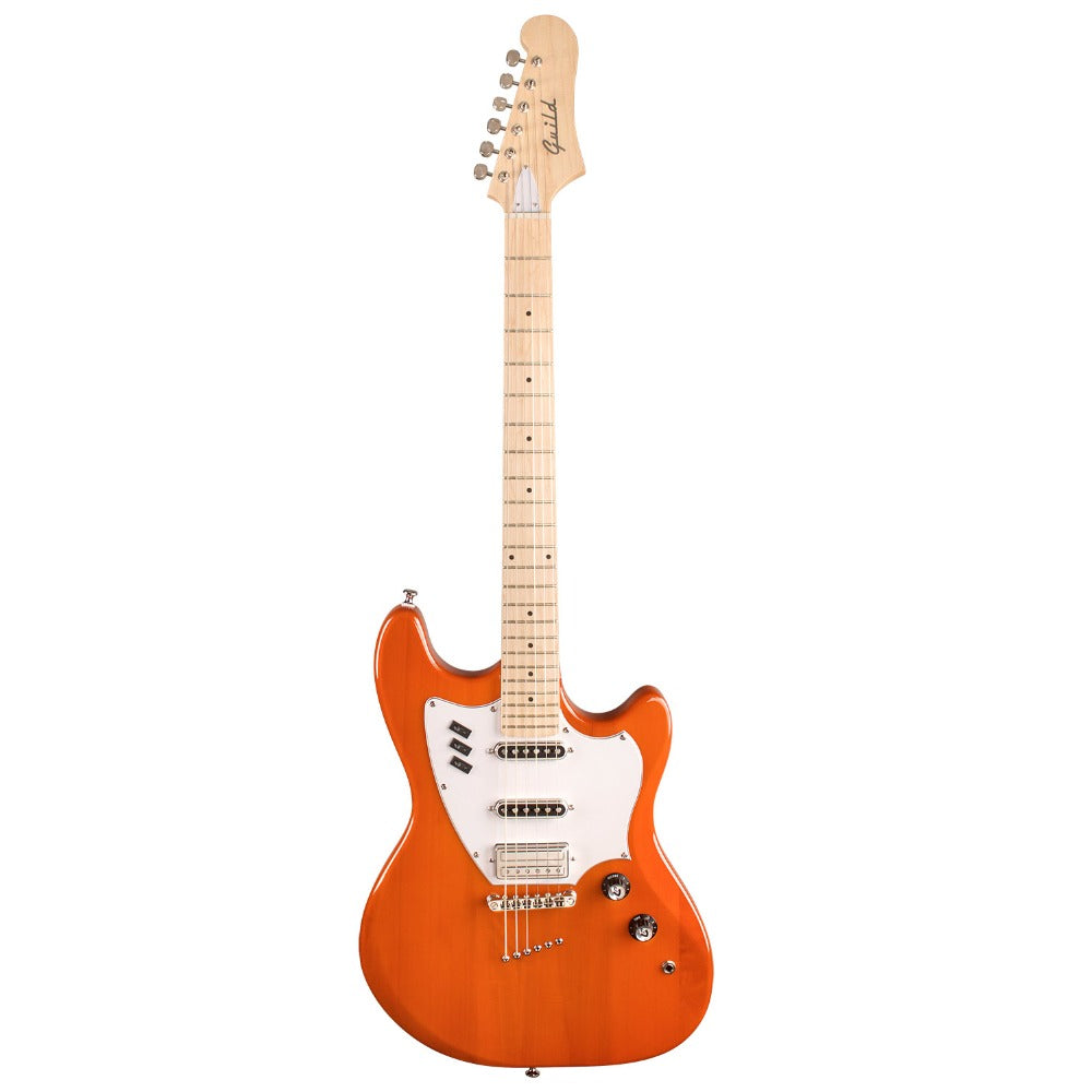 Guild Electric Guitars Sunset Orange Guild Newark ST Collection 6 String Electric Guitar
