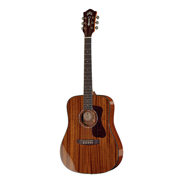 guild electro acoustic guitars guild d-120e westerly dreadnought electro acoustic guitar - natural high gloss