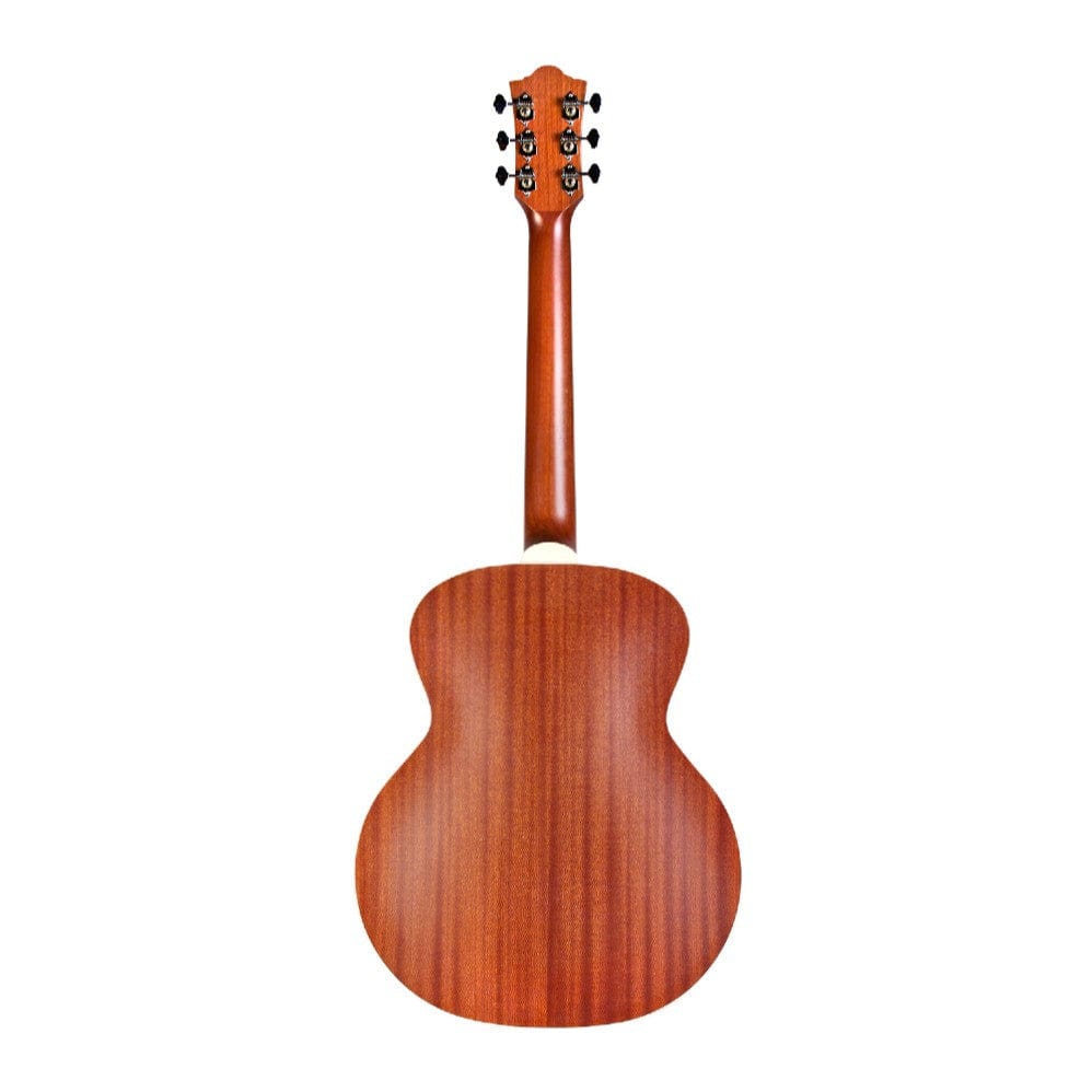 guild electro acoustic guitars guild jumbo junior 6 string electro acoustic guitar - natural #color_mahogany