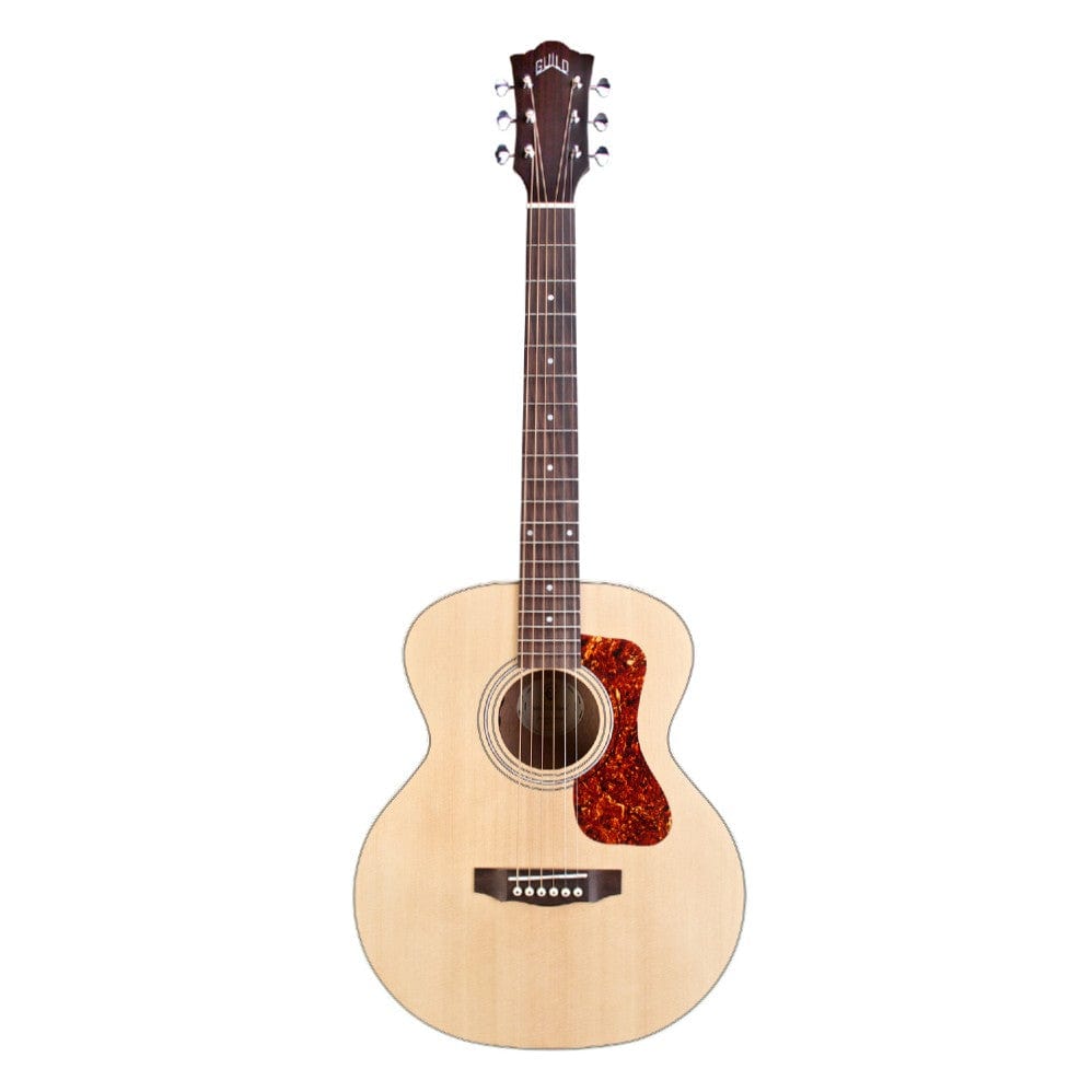 guild electro acoustic guitars mahogany guild jumbo junior 6 string electro acoustic guitar - natural #color_mahogany