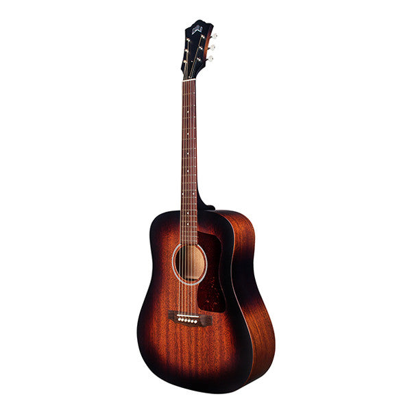 guild electro acoustic guitars vintage sunburst guild d-20e dreadnought electro acoustic guitar #color_vintage-sunburst