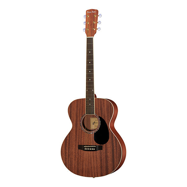 harley benton acoustic guitars harley benton cg-45 dreadnought acoustic guitar - natural satin