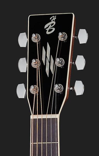 harley benton acoustic guitars harley benton clg-550ce tsb custom line