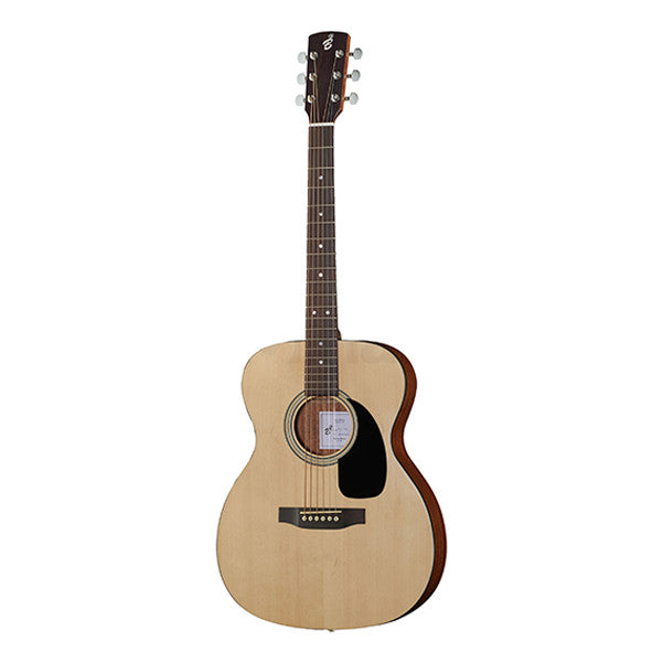 harley benton acoustic guitars harley benton custom line cla-16s dreadnought acoustic guitar - natural satin