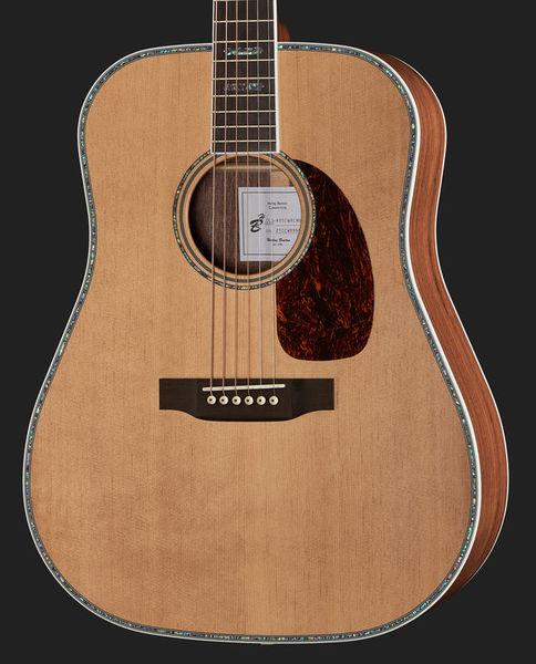 harley benton acoustic guitars harley benton custom line cld-41s wn