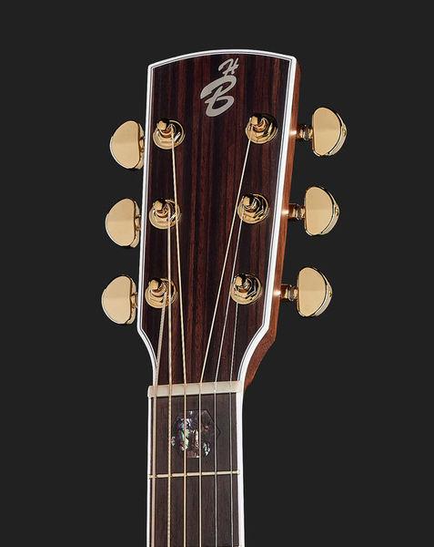 harley benton acoustic guitars harley benton custom line cld-41s wn