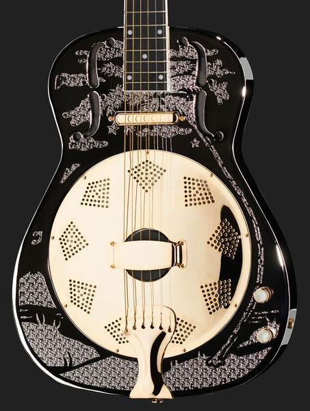 harley benton acoustic guitars harley benton custom line clr-resoelectric