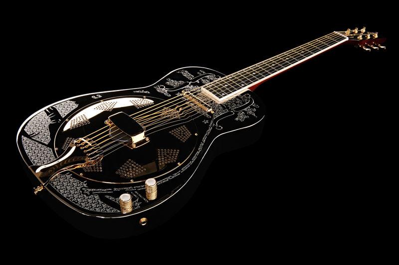 harley benton acoustic guitars harley benton custom line clr-resoelectric