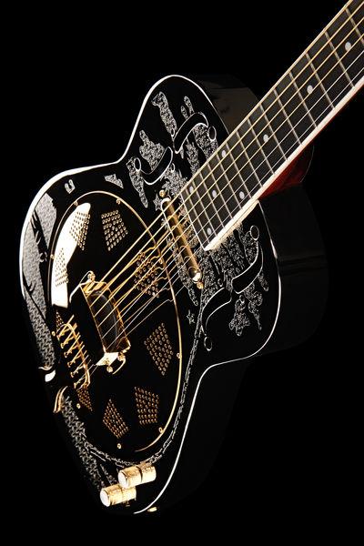 harley benton acoustic guitars harley benton custom line clr-resoelectric