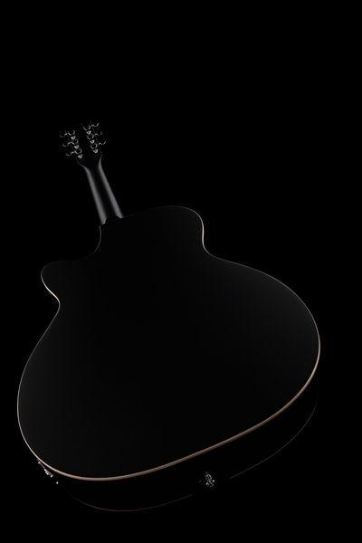 harley benton acoustic guitars harley benton custom line n-150ce bk
