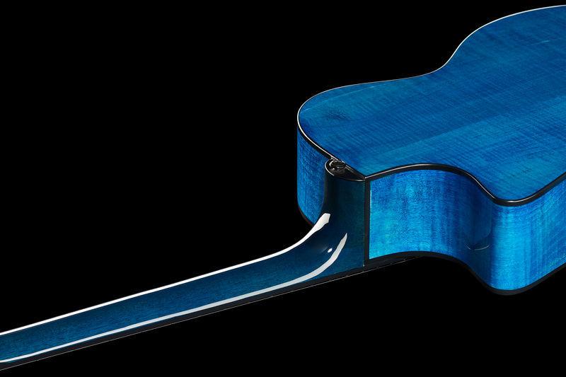 harley benton acoustic guitars harley benton eax-500tl faded blue