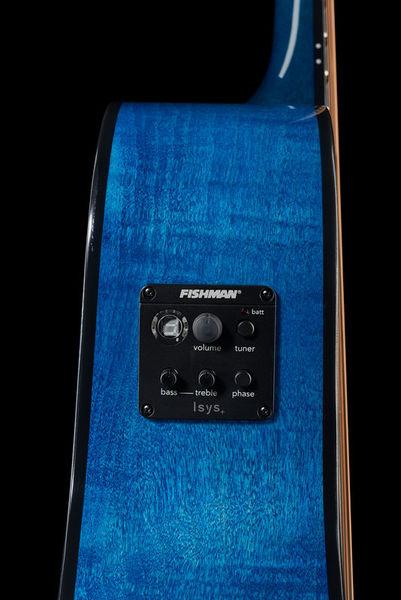 harley benton acoustic guitars harley benton eax-500tl faded blue