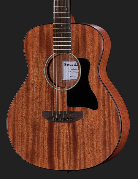harley benton acoustic guitars harley benton gs-travel mahogany