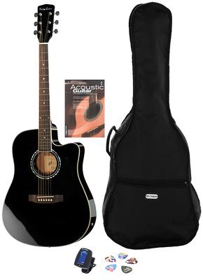 harley benton acoustic guitars harley benton hbd120cebk bundle uk