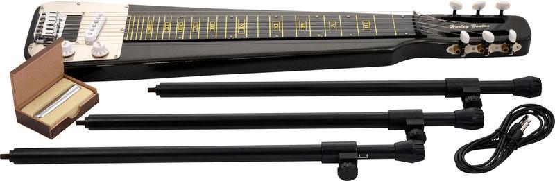 harley benton acoustic guitars harley benton slider ii lap steel w/stand