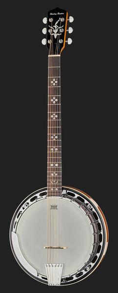 harley benton banjos harley benton bj-65pro 6 string banjo