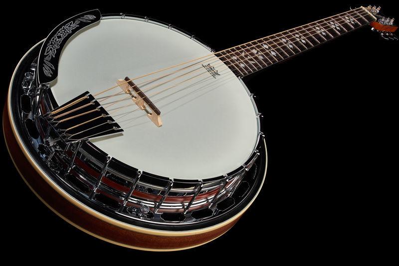harley benton banjos harley benton bj-65pro 6 string banjo