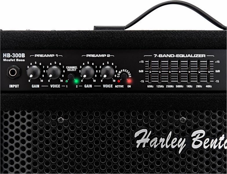 harley benton bass combo amplifiers harley benton hb-300b bundle