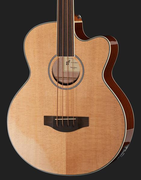 harley benton bass guitars harley benton b-30nt-fl acoustic bass serie