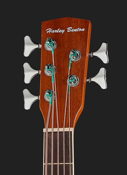 harley benton bass guitars harley benton b-35nt acoustic bass series