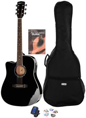 Harley Benton Bass Guitars Harley Benton B-450 White Bundle 1