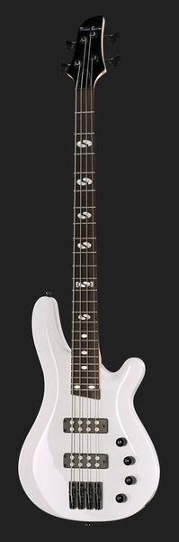 harley benton bass guitars harley benton b-450 white bundle 1