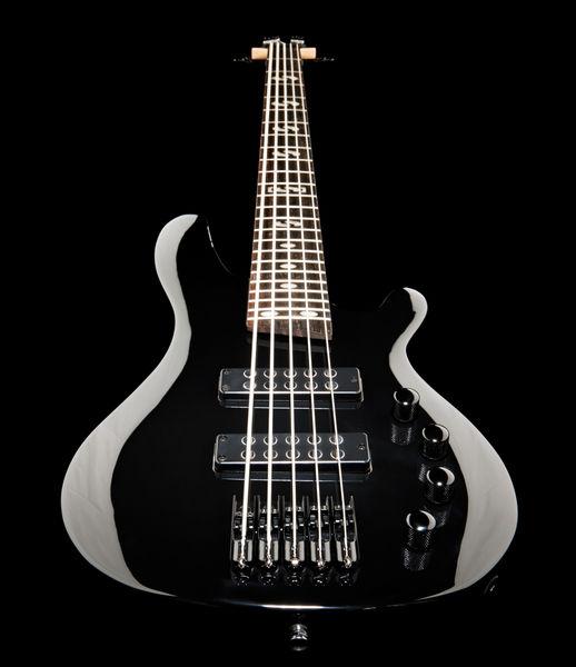 harley benton bass guitars harley benton b-550 black progressive series bass guitar