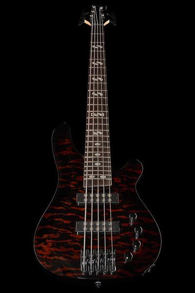harley benton bass guitars harley benton b-550 qtb progressive series