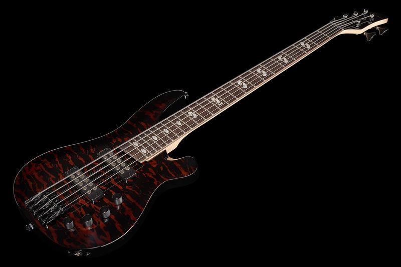 harley benton bass guitars harley benton b-550 qtb progressive series