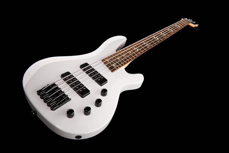 harley benton bass guitars harley benton b-550 white progressive series