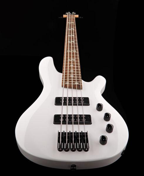 harley benton bass guitars harley benton b-550 white progressive set 2