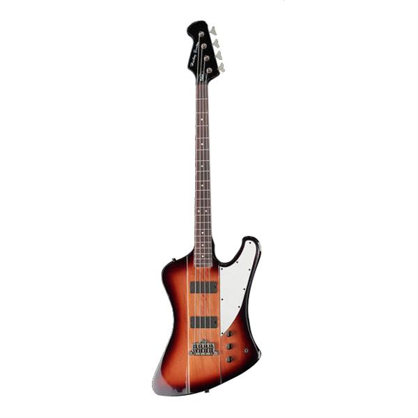 harley benton bass guitars harley benton bt-70 deluxe series 4 string bass guitar - vintage sunburst