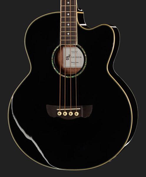 harley benton bass guitars harley benton clb-10sce bk