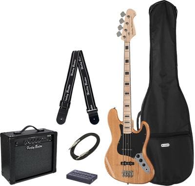 harley benton bass guitars harley benton jb-75mn na bundle 3