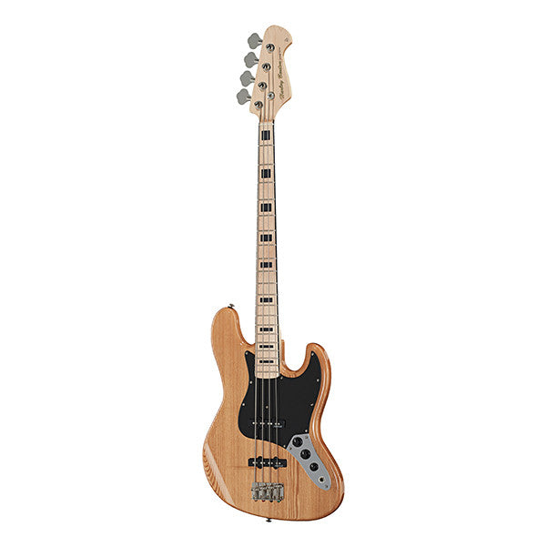 harley benton bass guitars harley benton jb-75na vintage series electric bass guitar - natural high gloss