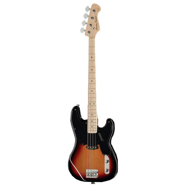 harley benton bass guitars harley benton pb-50 vintage series bass guitar - 2 tone sunburst high gloss