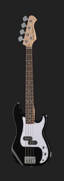 harley benton bass guitars harley benton pb-shorty bk standard set 1