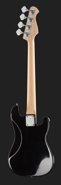 harley benton bass guitars harley benton pb-shorty lh bk std. set 2